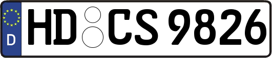 HD-CS9826