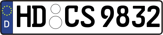 HD-CS9832