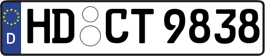 HD-CT9838