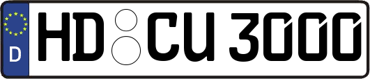 HD-CU3000