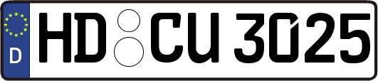 HD-CU3025