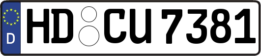 HD-CU7381