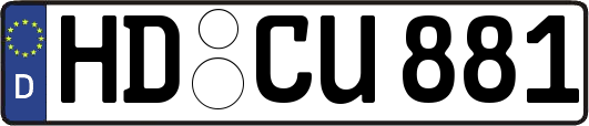 HD-CU881