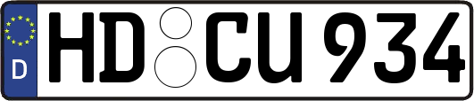 HD-CU934