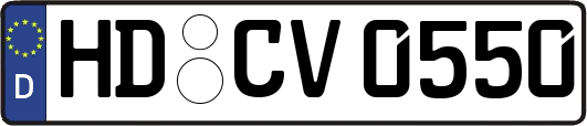 HD-CV0550