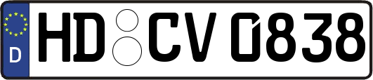 HD-CV0838