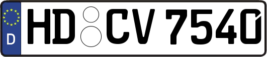HD-CV7540