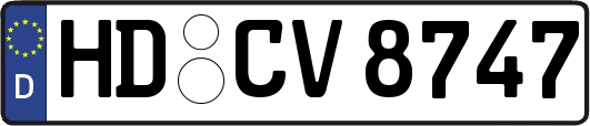 HD-CV8747