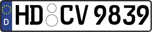 HD-CV9839