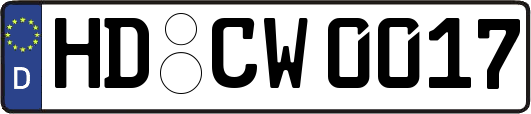 HD-CW0017