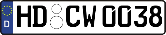 HD-CW0038