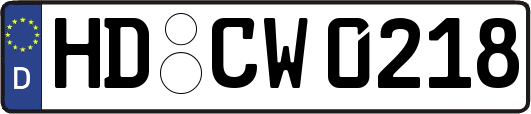 HD-CW0218