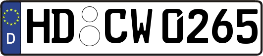 HD-CW0265
