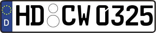 HD-CW0325