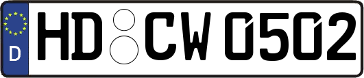 HD-CW0502