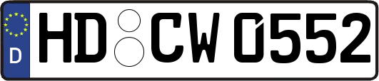 HD-CW0552
