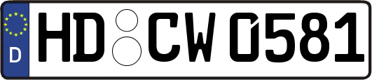 HD-CW0581