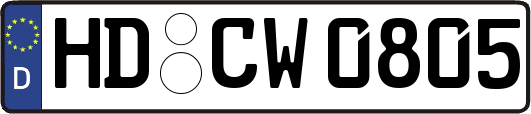 HD-CW0805