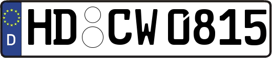 HD-CW0815