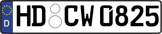 HD-CW0825