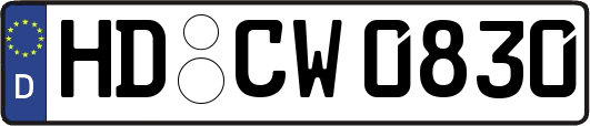 HD-CW0830