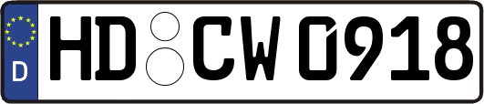 HD-CW0918