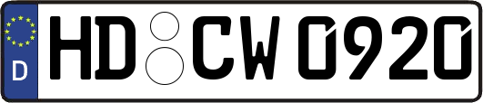 HD-CW0920