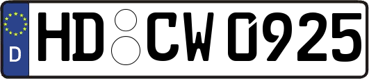 HD-CW0925