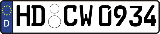 HD-CW0934