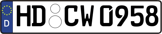 HD-CW0958