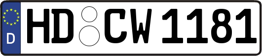 HD-CW1181