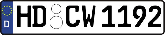 HD-CW1192