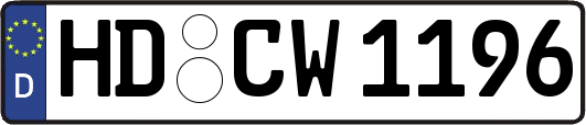 HD-CW1196
