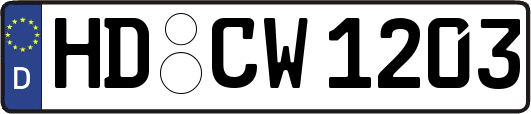 HD-CW1203