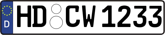 HD-CW1233