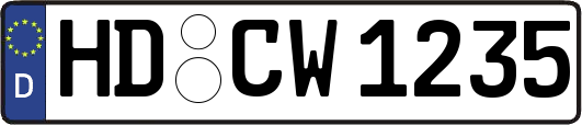 HD-CW1235