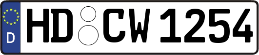 HD-CW1254