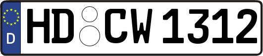 HD-CW1312