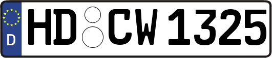 HD-CW1325