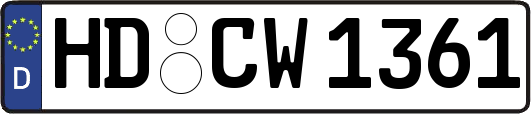 HD-CW1361