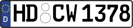 HD-CW1378