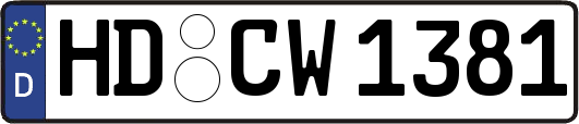HD-CW1381