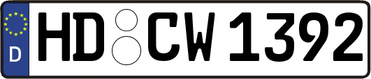 HD-CW1392