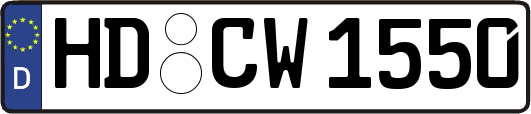 HD-CW1550