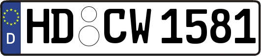 HD-CW1581