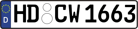 HD-CW1663