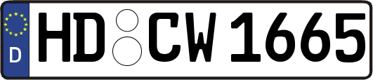 HD-CW1665