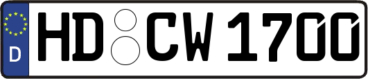 HD-CW1700