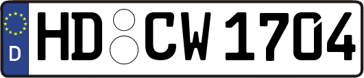 HD-CW1704
