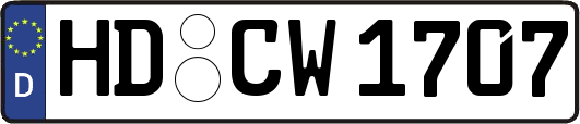 HD-CW1707